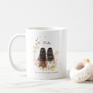 Taza De Café ¿Serás mi dama de honor/Propuesta de dama de honor
