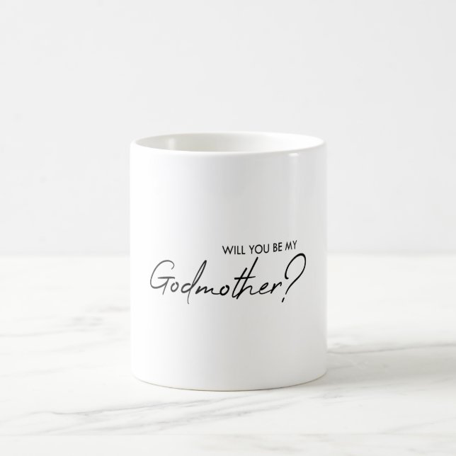 Taza De Café ¿Serás mi madrina? (Centro)
