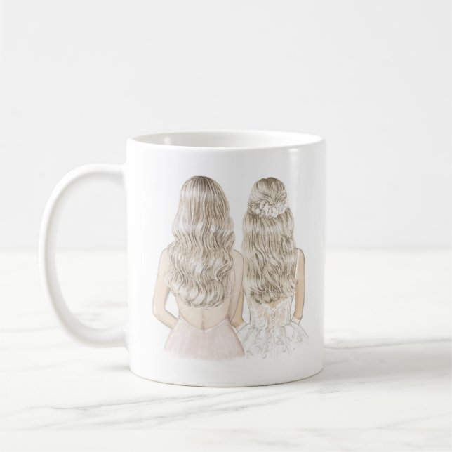 Taza De Café ¿Serás mi mejor amiga de dama de honor? (Izquierda)