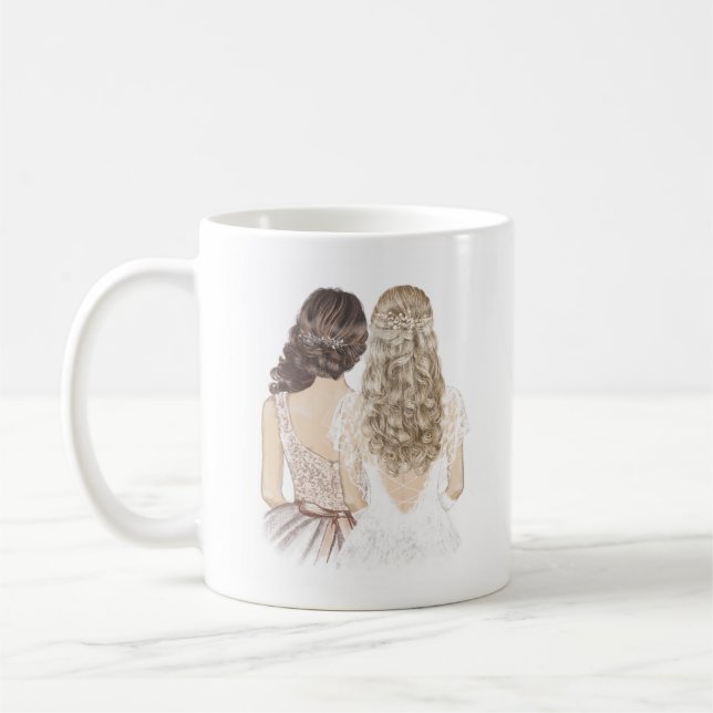 Taza De Café ¿Serás mi mejor amiga de dama de honor? (Izquierda)