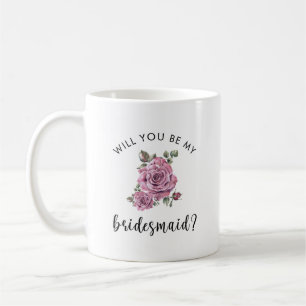 Taza De Café ¿Serás mi propuesta de dama de honor con todo el c