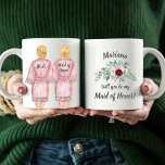 Taza De Café ¿Serás mi señoría? Chicas En El Café Robes M<br><div class="desc">¡Estos magníficos tazones definitivamente harán que tu futura fiesta de novias sea genial! Vea toda la colección para obtener más personalizaciones.</div>