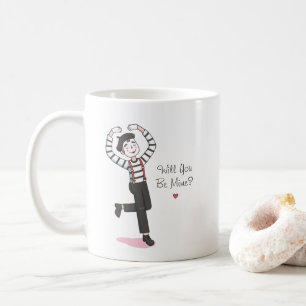 Taza De Café ¿Serás Mimo, Amor Divertido Juego de Palabras