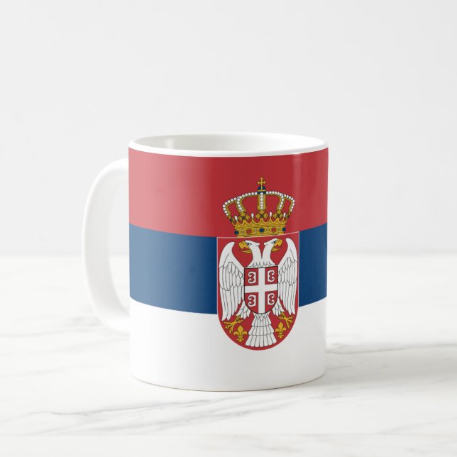 Taza De Café Serbia (Anverso izquierdo)