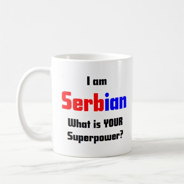Taza De Café serbian (Izquierda)