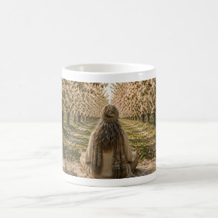 Taza De Café Serene Bloom Botanical Garden Mug Romantic Cottage