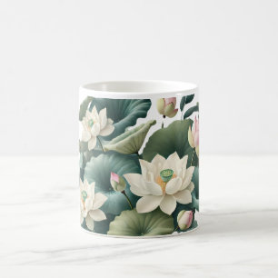 Taza De Café Serene Lotus Coffee Mug