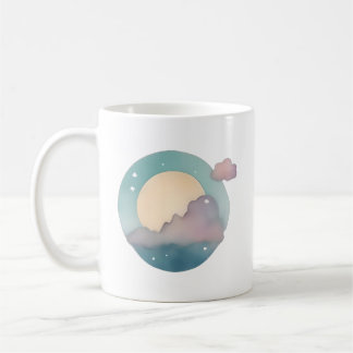 Taza De Café Serene Moonlit Dreamscape