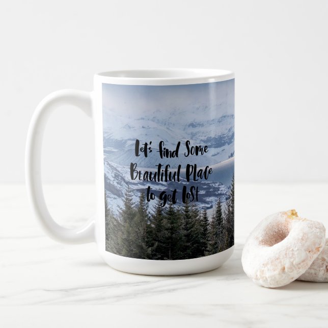 Taza De Café Serene Wanderlust (Con donut)