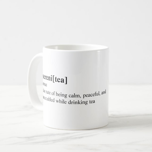 Taza De Café Sereni (té) Mug (2) (Anverso izquierdo)