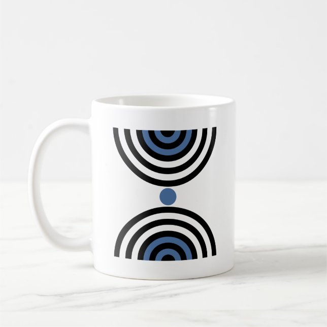 Taza De Café Serenidad Cibernética (Izquierda)