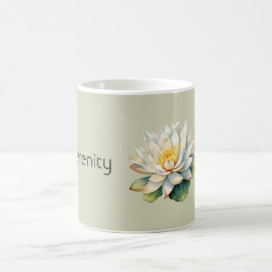Taza De Café Serenidad de Flor de Loto