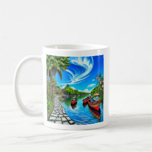 Taza De Café Serenidad en el Agua