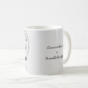 Taza De Café Serenidad en líneas: Minimalismo contemporáneo