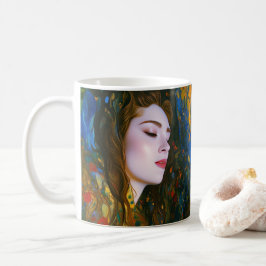 Taza De Café "Serenidad Petal" - Mujeres En El Agua