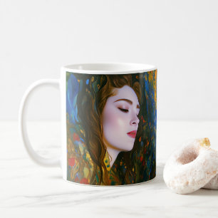 Taza De Café "Serenidad Petal" - Mujeres En El Agua