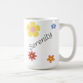 Taza De Café Serenity Coffee Mug 15 oz Sober Life