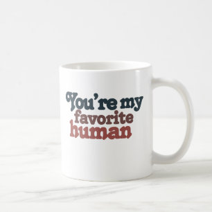 Taza De Café Seres humanos favoritos para el día de San Valentí