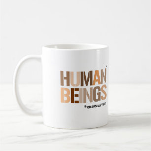 Taza De Café SERES HUMANOS: Los colores pueden variar