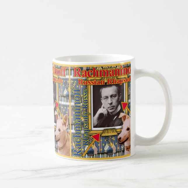 Taza De Café Sergei Rachmaninoff (Derecha)