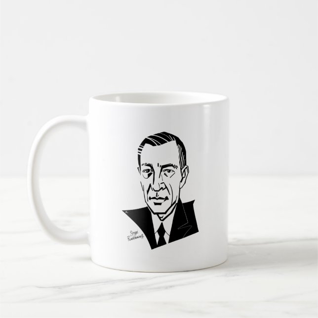 Taza De Café Sergei Rachmaninoff (Izquierda)