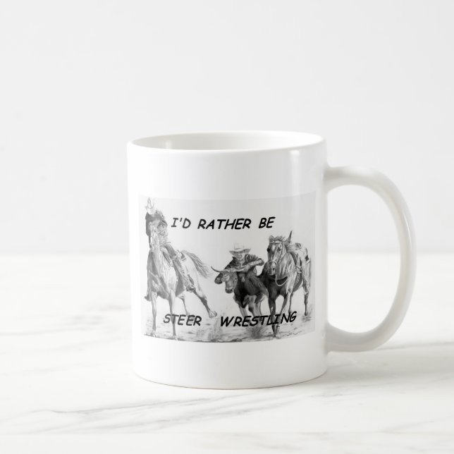 Taza De Café Sería bastante buey que lucha (Derecha)