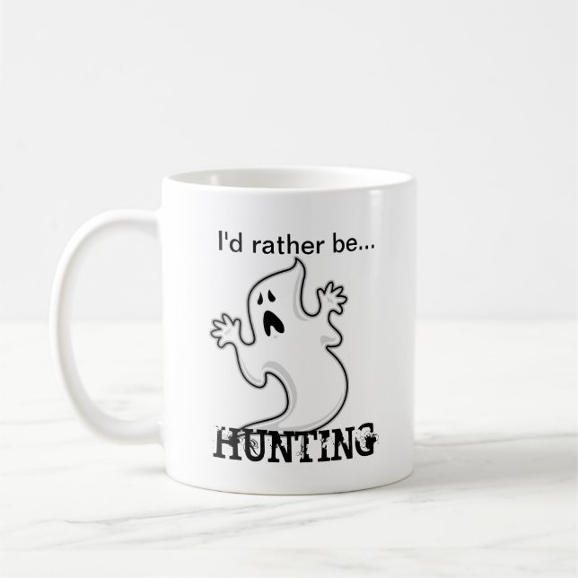 Taza De Café Sería bastante caza del fantasma (Izquierda)