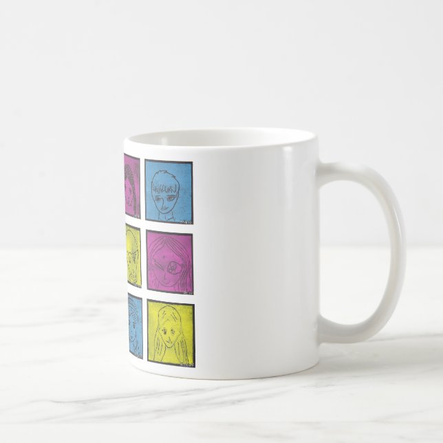 Taza De Café Serie 5 de Mangas (Derecha)