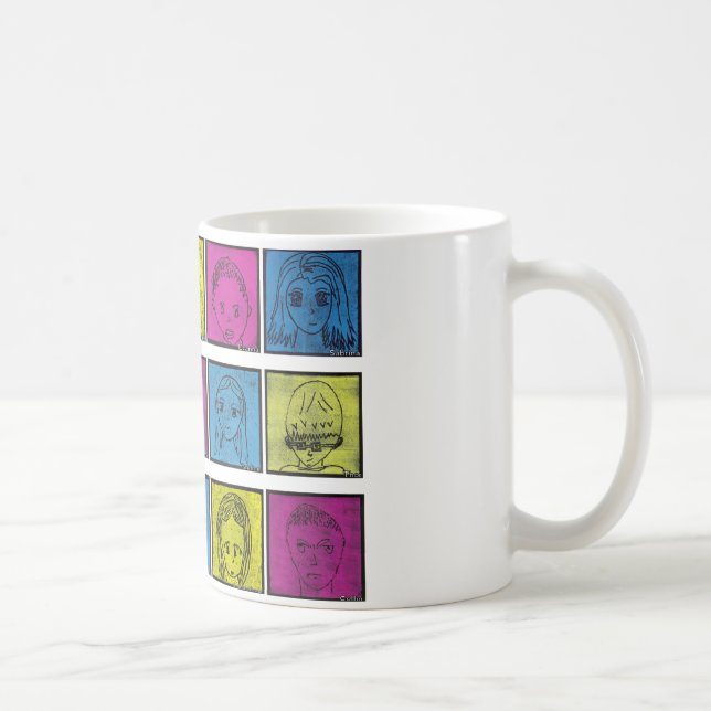 Taza De Café Serie 6 de Mangas (Derecha)
