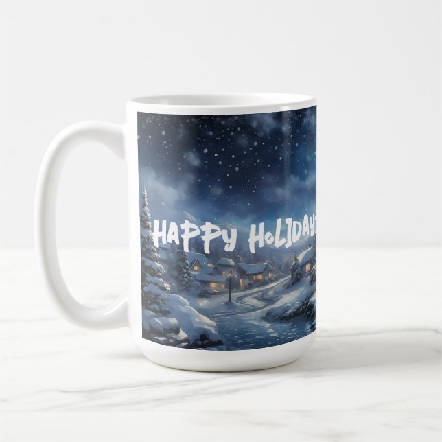 Taza De Café Serie de Felices Fiestas (Izquierda)
