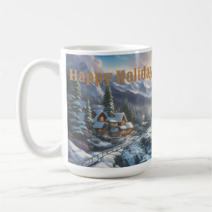 Taza De Café Serie de Felices Fiestas
