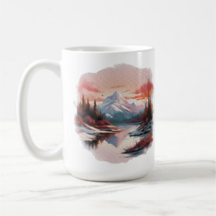 Taza De Café Serie de invierno Mug clásico de 15 oz