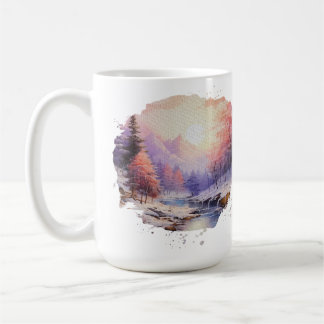 Taza De Café Serie de invierno Mug clásico de 15 oz
