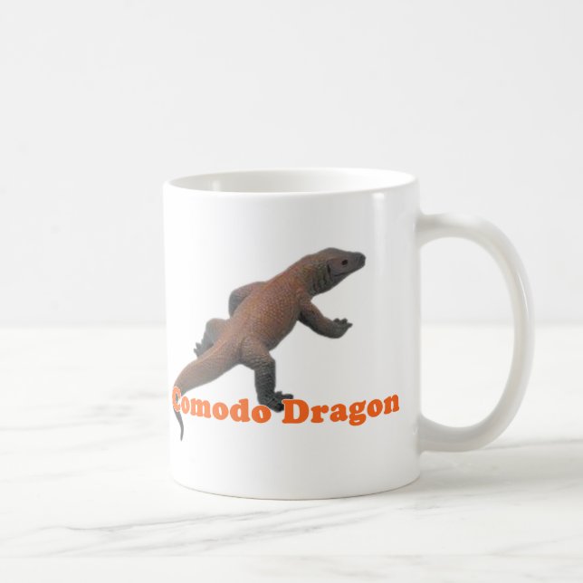Taza De Café Serie de Komodo del dragón (Derecha)