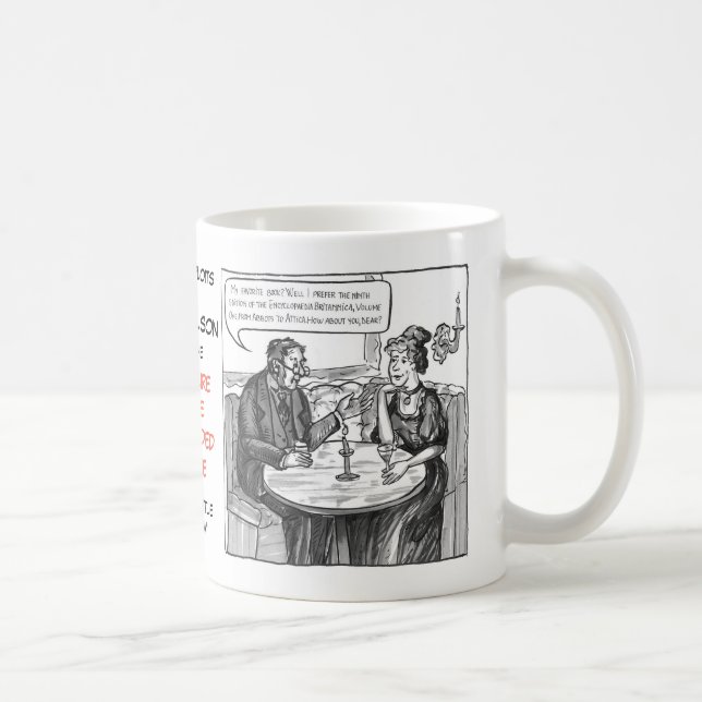 Taza De Café Serie de las DESPUÉS-PALABRAS - REDH (Derecha)
