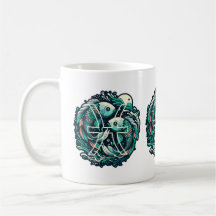 Serie de Rótulos Zodiac - Pisces