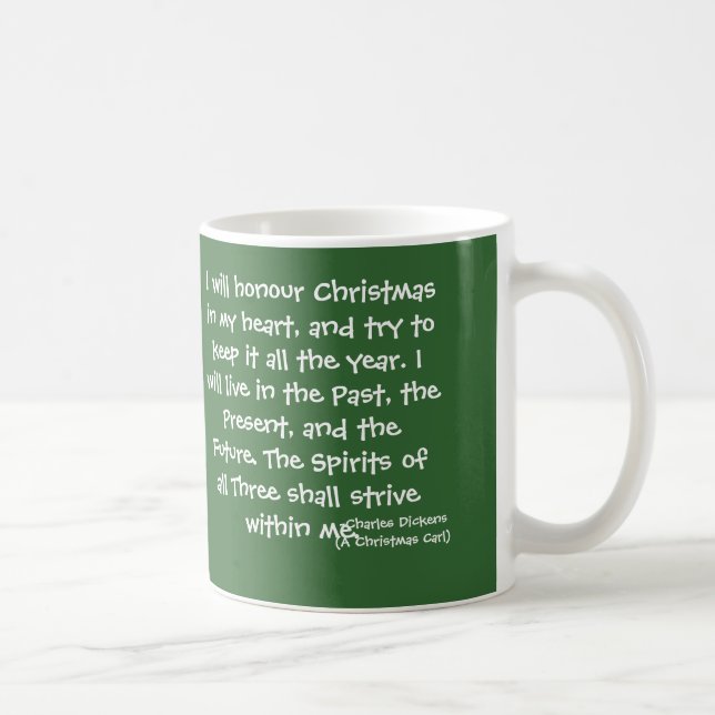 Taza De Café Serie de Scrooge del Honor- (Derecha)