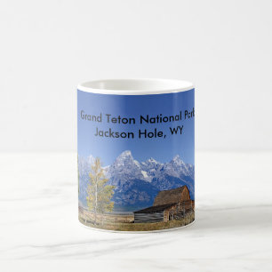 Taza De Café Serie magnífica 5 del parque nacional de Teton