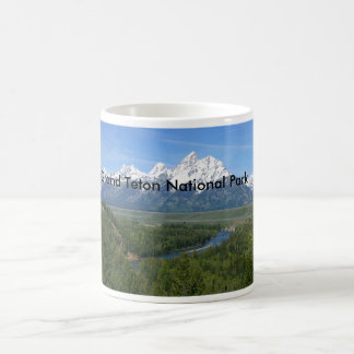 Taza De Café Serie magnífica 8 del parque nacional de Teton