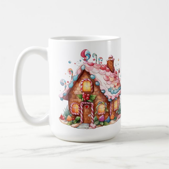 Taza De Café Serie navidades 15 oz Classic Mug (Izquierda)