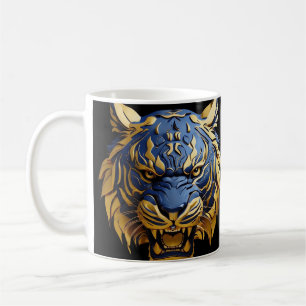 Taza De Café Serie sin miedo: Tigre