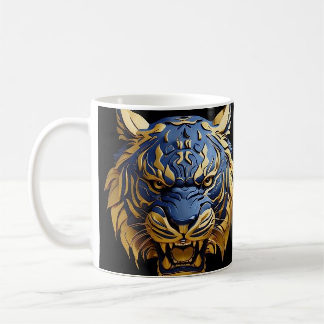 Taza De Café Serie sin miedo: Tigre (Izquierda)