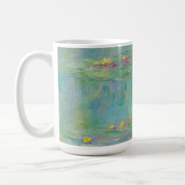 Taza De Café Serie Water Lilies de Claude Monet (Izquierda)