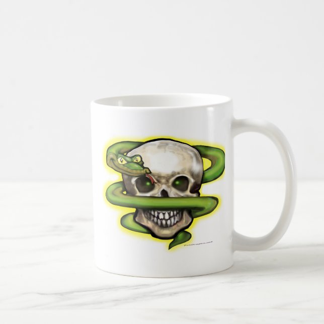 Taza De Café Serpent n Skull (Derecha)