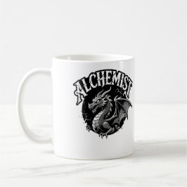 Taza De Café Serpiente Alada Alquimista