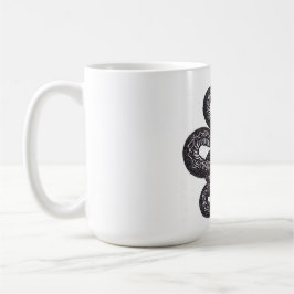 Taza De Café Serpiente Crotalus Cascavella (Víbora de Pozo Vene
