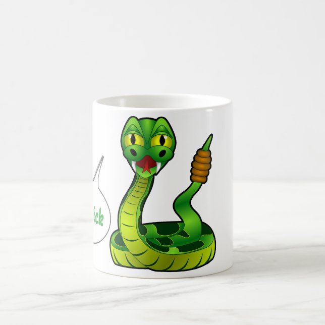Taza De Café Serpiente de cascabel (Centro)