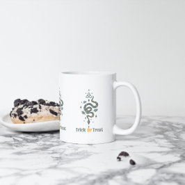 Taza De Café Serpiente de Halloween, símbolos de brujas