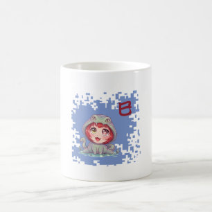 Taza De Café Serpiente del zodíaco japonés Kawaii – Año de la s