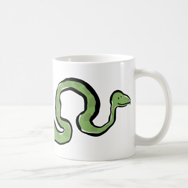 Taza De Café serpiente larga (derecha) (Derecha)